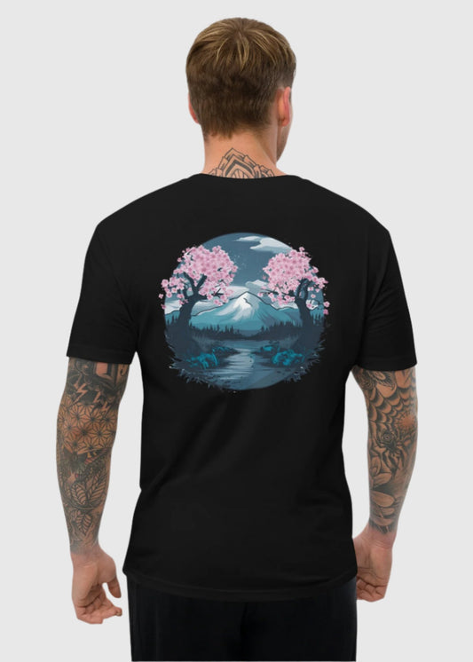 Sakura Fitted Tee