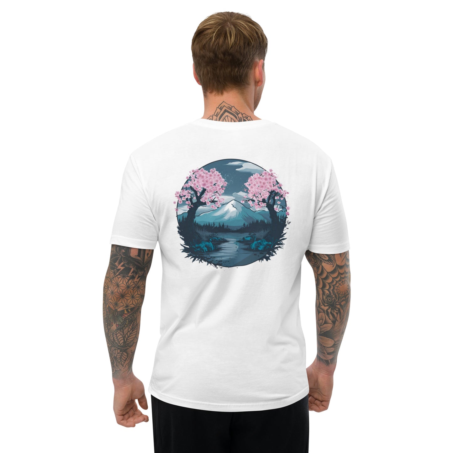 Sakura Fitted Tee